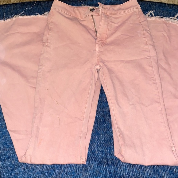 Free People Float on Flares in Pasadena Pink- Size 24 - Picture 3 of 6